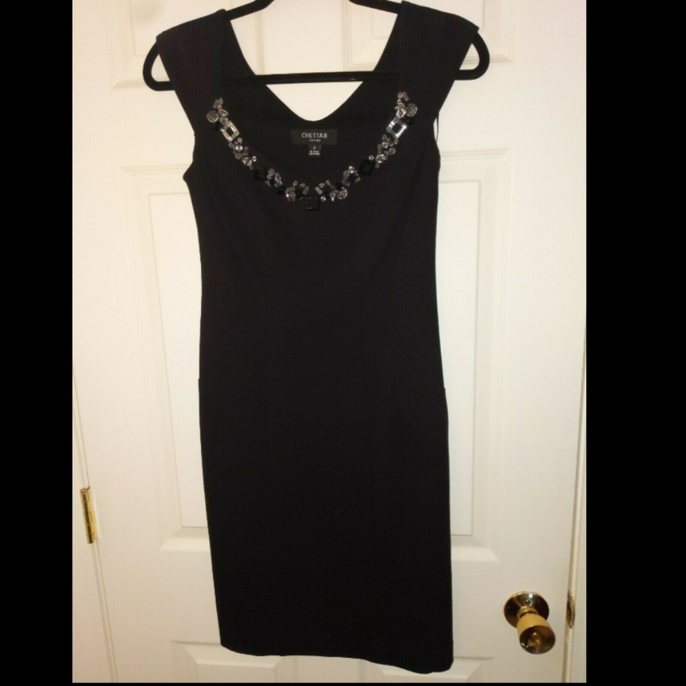 Chetta B Subhee Dress Black Formal/Cocktail